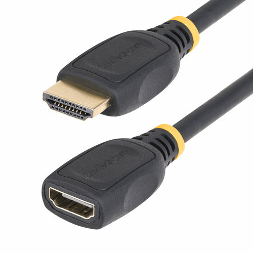 StarTech.com 3.3ft (1m) HDMI 2.0 Extension Cable, High Speed HDMI Port Saver Cable, 4K 60Hz, HDMI Male to Female Extension Adapter Cord, HDMI Extension Cable, M/F StarTech.com 3.3ft (1m) HDMI 2.0 Extension Cable, High Speed HDMI Port Saver Cable, 4K 60Hz, HDMI Male to Female Extension Adapter Cord, HDMI Extension Cable, M/F
